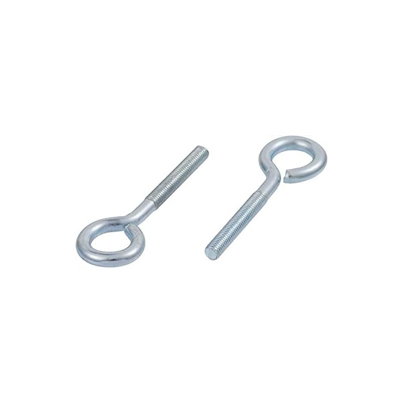 M8 x 150mm Closed Hook With Metric Thread Threaded Hook