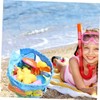 Drawstring Beach Toy Bag, 1Pc Portable Mesh Backpack Beach Tote,