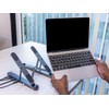 Monoprice 6-in-1 Portable Folding Laptop Stand and USB-C Docking Station