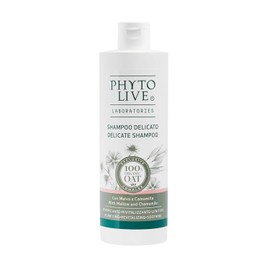 Phyto Live Laboratories Delicate Shampoo – Haar-Delicate-Shampoo mit Malve und Kamille für alle Haartypen – Haarshampoo für glänzende, erfrischte und seidig weiche Formel – Größe 400 ml
