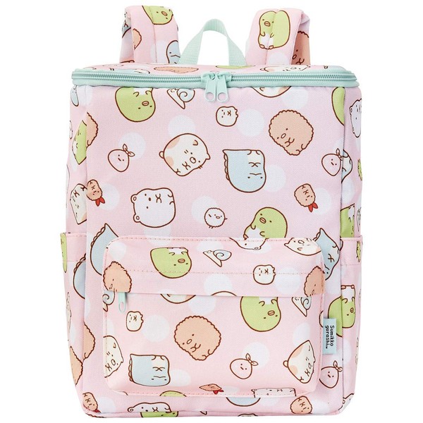 Skater RYUSQ1 Square Rucksack, Children's Backpack, Sumikko Gurashi, Width 9.8