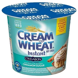 Cream of Wheat Instant Hot Cereal To-Go Cups, Cinnabon, 2.29 Ounce (Pack of 6)
