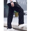 Comdecevis Men's Casual Cargo Pants Workout Joggers Stretch Sweatpants Hiking