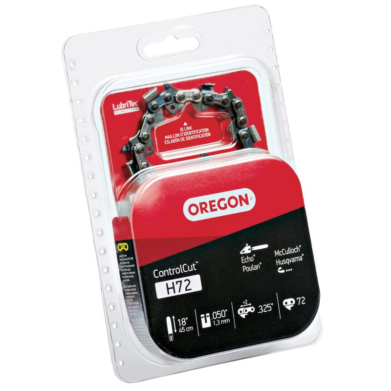 Oregon H72 ControlCut Replacement Chainsaw Chain for 18-Inch Guide Bar,