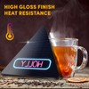 4 x Triangle Coasters - Neon Sign Design Holly Name