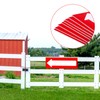 8 Pack Arrow Yard Sign Red This Way Decor 17
