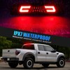 LUDARM Smoke Lens LED 3rd Brake Light Compatible with F150