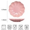 SHIDACHENG Salad Plates Set of 4, Ceramic Dessert Plate for