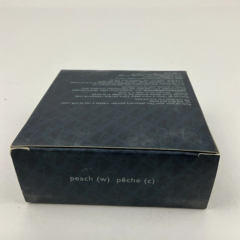 AVON Loose Shimmer Powder Puff Peach Peche New Old Stock