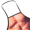 3D Funny Cooking Apron Sexy Man Woman Apron Waterproof Apron(B)