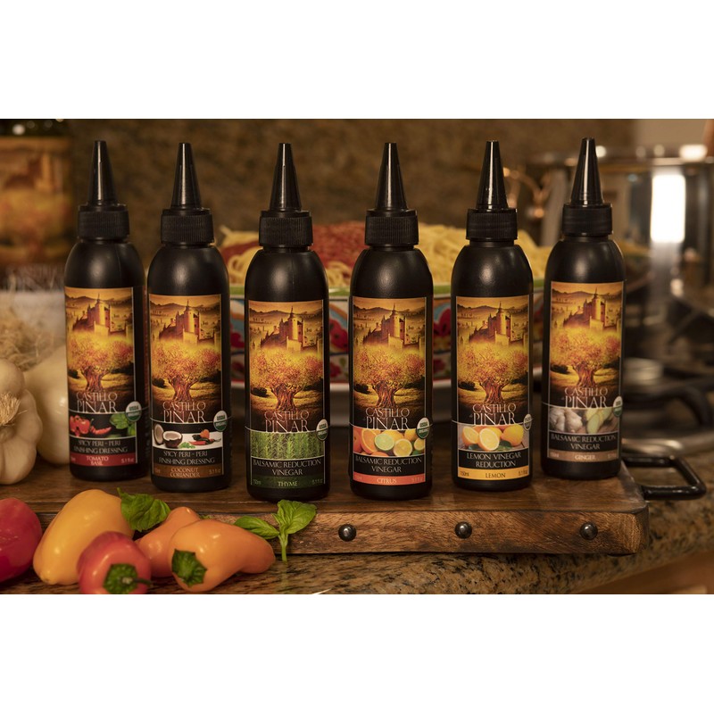 Castillo de Pinar Thyme Balsamic Reduced Vinegar 500ml USDA Certified