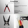 Pindex 5-in-1 Multifunctional Pliers Set in Case for Workshop, Interchangeable