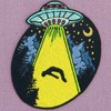 Enter the People UFO X File Alien Embroidered Patch Iron