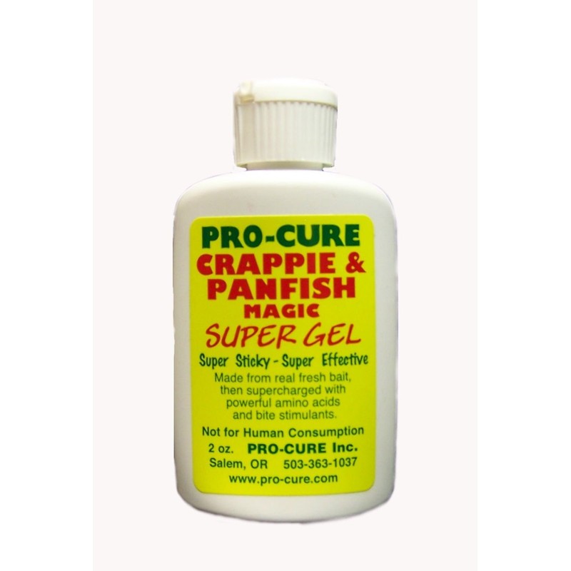 Pro-Cure Crappie & Panfish Magic Super Gel, 2 Ounce