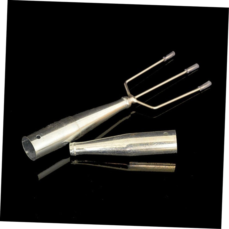 BCOATH 2pcs Hoe Connector Replacement Rake Handle for Gardening Tools