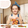 ApollOptimum 12 Hedgehog Craft Sets for Children, Felt Craft Pendant
