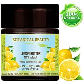 LEMON OIL BUTTER RAW. Lemon essential Oil, Lime essential oil, Soybean Oil.100% Natural VIRGIN UNREFINED. 8 Fl oz - 240 ml. For Skin, Hair, Lip and Nail Care.