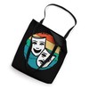 Musicals Drama Masks Retro Musical Lover Tote Bag