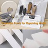 XZRDINGJIE Drywall Paper Tape, Ultra-Thin Fiber Paper Drywall Joint Tape
