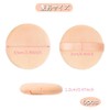 DFsucces Powder Puff Round 4 Pcs Diameter 2.2 inches (5.5