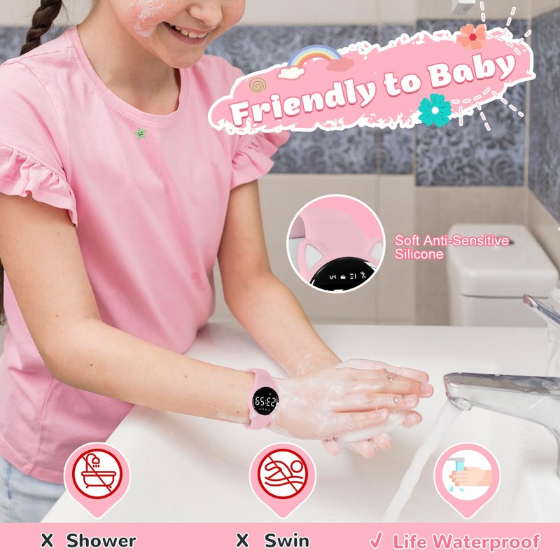 Timever Kids Digital Watches for Girls Boys, Sports Watch with