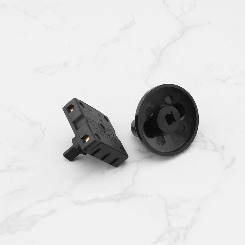 Create idea 2PCS Rotary Switch 4 Positions 3 Speeds Rotary