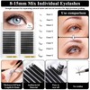 Eyelash Lashes Extension Kit, 442 PCS Lash Extension Supplies with