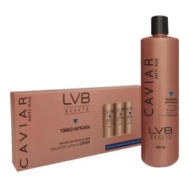Kit Anticaida Shampoo Ampolletas Todo Tipo Cabello