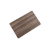 OUTLETISSIMO® NTAG216 NFC Cards Wood Walnut ISO Projectable Hotel Pack