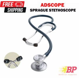 ADC 647N Adscope Sprague Lightweight Single-Tube Stethoscope - Navy