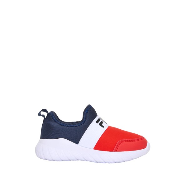 Fila Kid's Rivarolo Runner, Wht/Fnavy/Fred, 10 US Infant