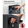 LAND·VOI Mailbox for Outside Wall Mount, Heavy Duty Rustproof, Anti-Theft