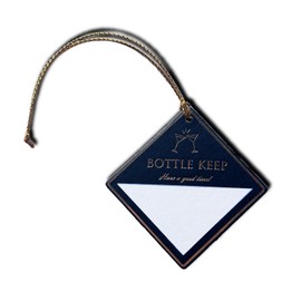 XILIWU Bottle Keeper Bottle Keeper Tag, Paper Type, String Type, Pack of 100, Commercial Use, Black, Disposable, Stylish