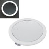 5.6inch Handheld Magnifying Makeup Mirror Triple Suction Cup 10X Magnification