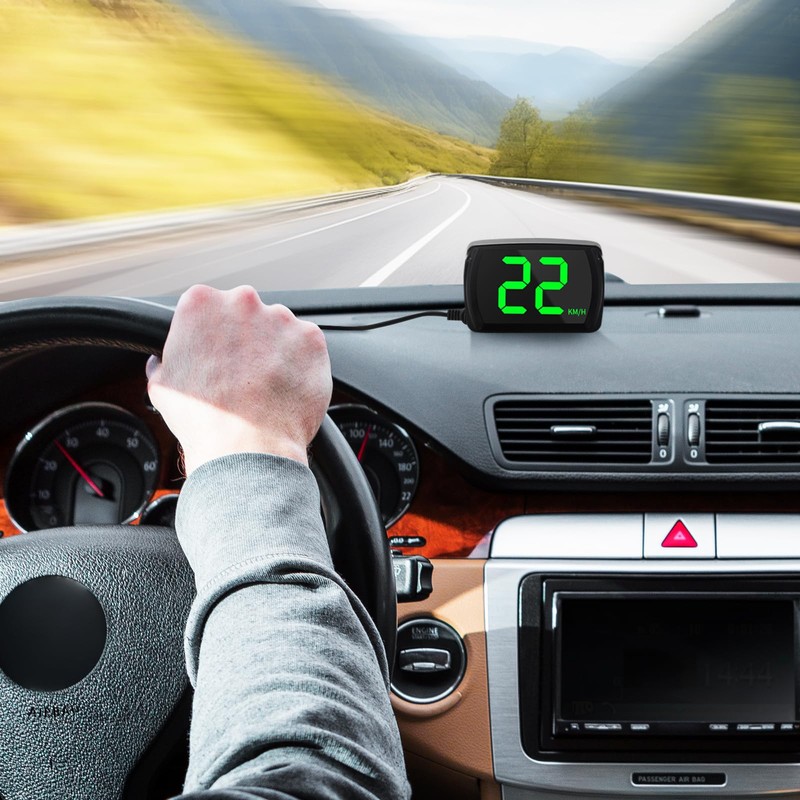 Digital GPS Speedometer,HUD Heads up Display Car MPH,Car Real-Time Speedometer