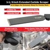 Titan 17021 Carbide Scraper, Long, 1-1/4 Blade