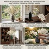 Artificial Phalaenopsis Orchids Flowers，Realistic Fake Flowers Decor，White