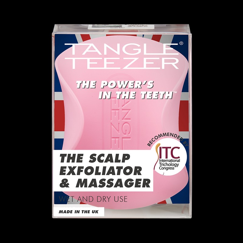 Tangle Teezer Scalp Exfoliator & Massager Pretty Pink