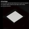 PATIKIL Aluminium Oxide Ceramic Sheet Square Cooling Pad Insulation Sheet