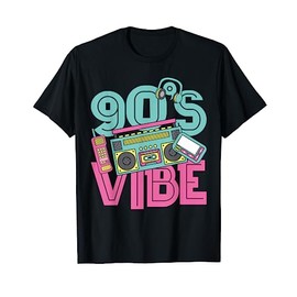 90s Vibe Vintage 1990s Music 90s Costume Party Nineties T-Shirt
