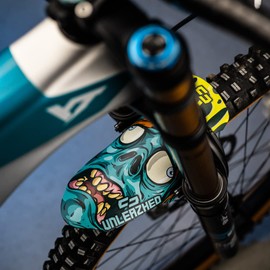 unleazhed M01 Mountain Bike Mudguard, MTB Mudguard, Bicycle Mudguard, MTB Fender, Made in Germany