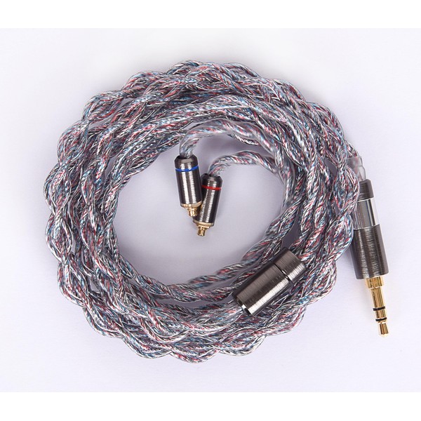 [JSHiFi-Butterfly] MMCX 3.5mm Re-Cable Sterling Silver + Copper Silver Palladium