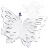 JiuYiSan Butterfly Acrylic Book Stands - Book Holders for Magazine,