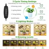 LBW Grow Light for Indoor Plants, Dual Heads Full Spectrum
