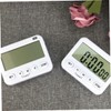 COLLBATH LED Display Kitchen Timer with Vibration Alarm Large Screen