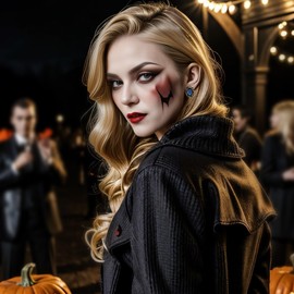 BriLove Victorian Style Clip-On Earrings for Women Crystal Floral Cameo Inspired Oval Jewelry Navy Blue Sapphire Color Antique-Gold-Toned