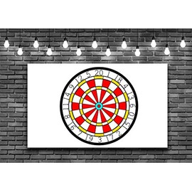 Dartboard Sports Wall Art Decal Sticker
