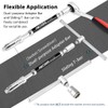 FIRSTINFO H5195B 1/4-inch Drive Adjustable 2-Way T-Handle Spinner Wrench, with