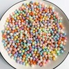DAHI Beads for threading acrylic beads, multicoloured, round craft beads