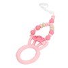 Teething Necklace Gum Massage Silicone Baby Teether Cute Bright Color